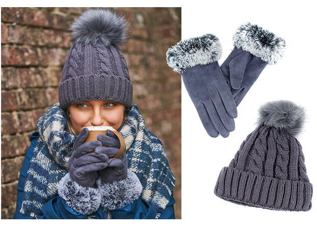 women's winter hats and gloves